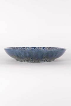 Marbled Blue Dish - 1970s (Italy)