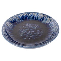 Marbled Blue Dish - 1970s (Italy)