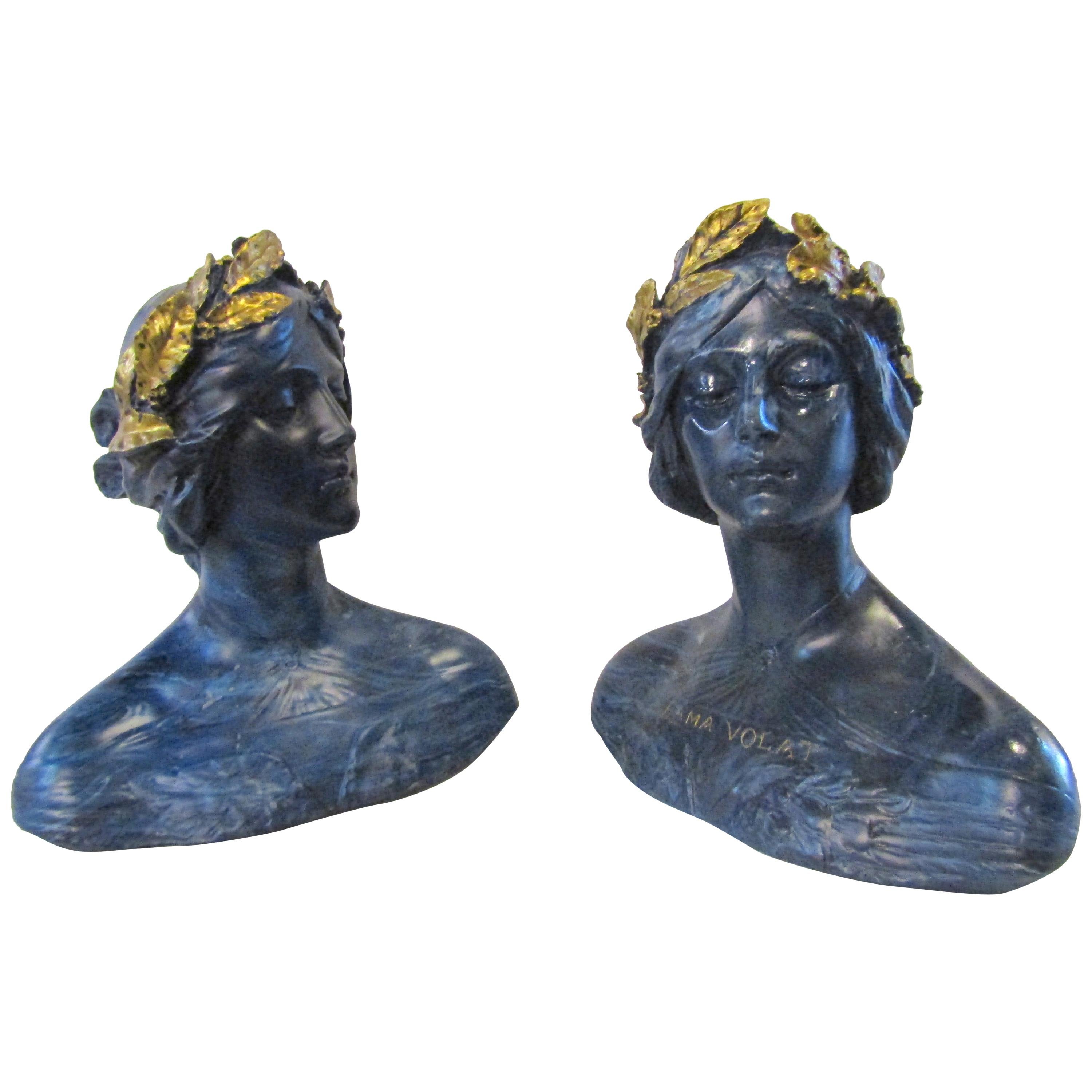 Marbled Greek Busts For Sale at 1stDibs