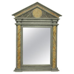Marbled Roman Style Mirror