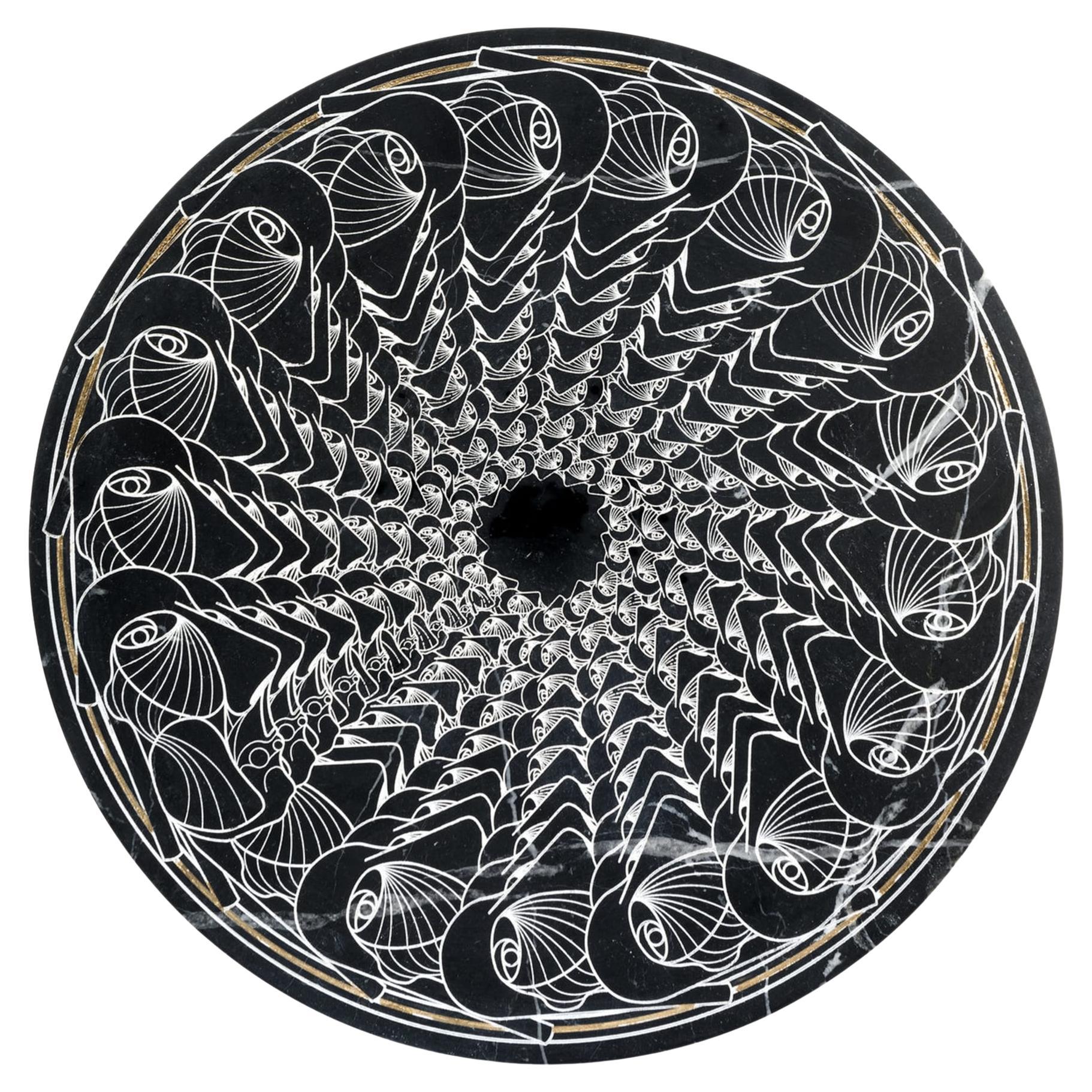 Marblelous IV Plate by Federico Pepe For Sale
