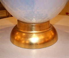 Marbro 1950s Italian Seguso Murano Glass Pineapple Table Lamp