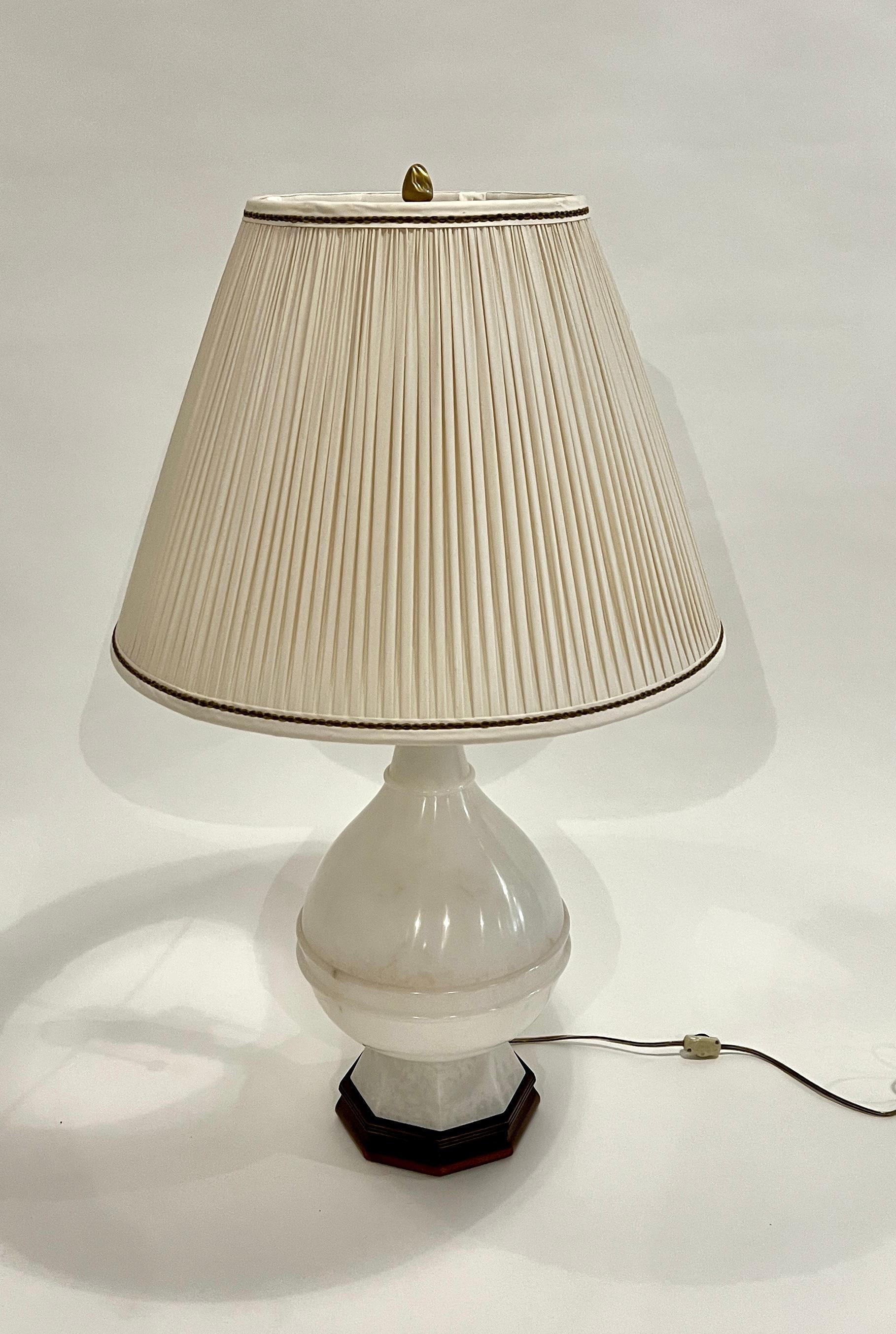 Marbro Alabaster Table Lamp For Sale 2
