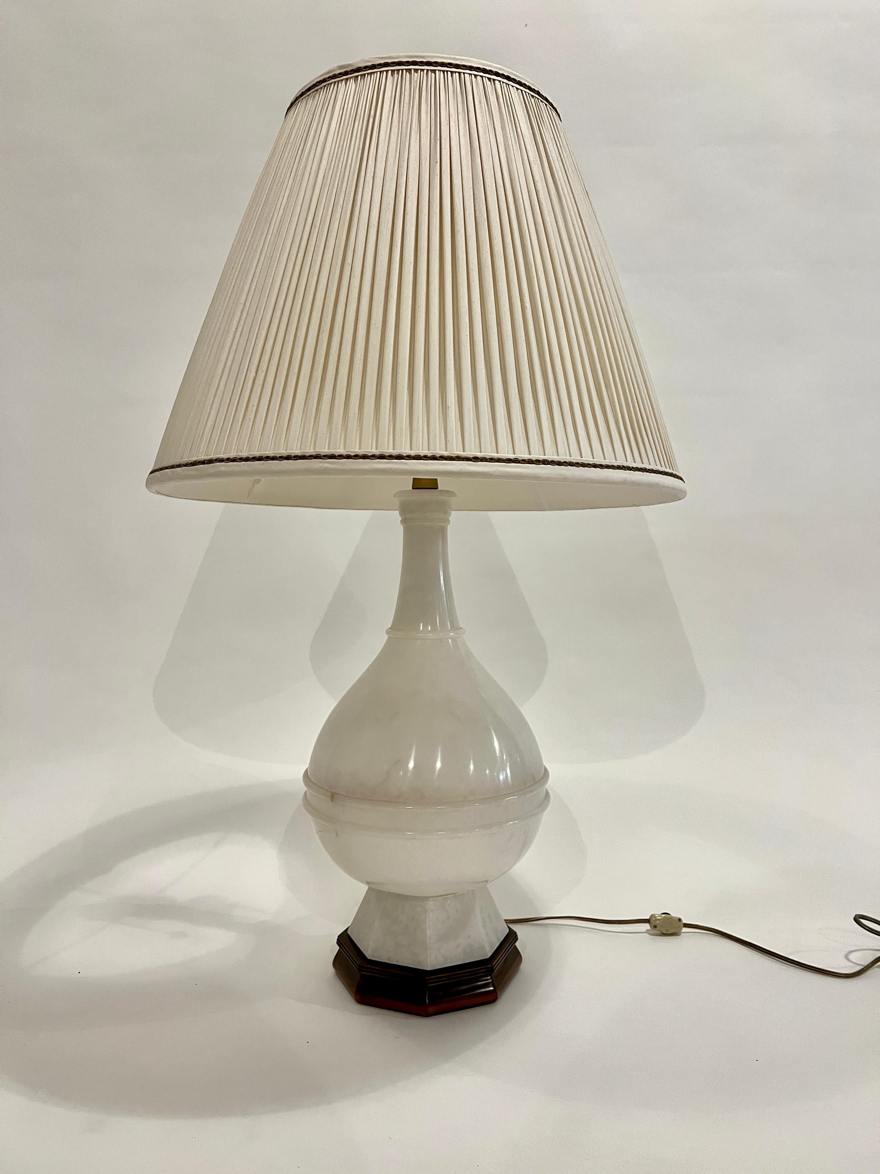 Marbro Alabaster Table Lamp For Sale 3