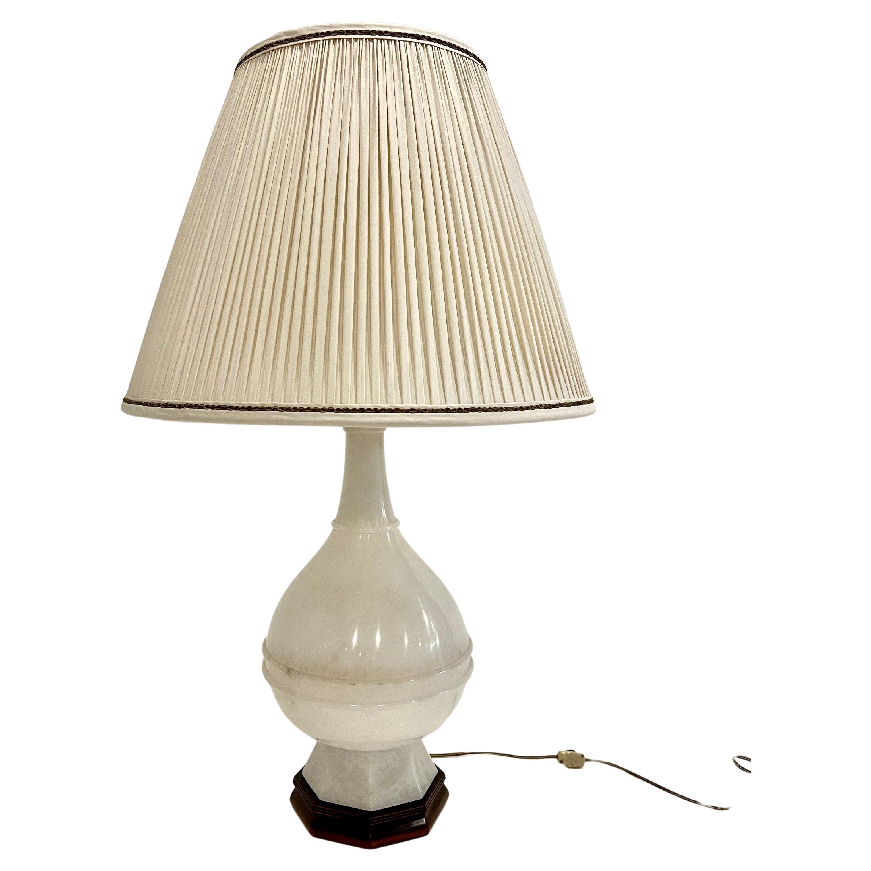 Marbro Alabaster Table Lamp For Sale