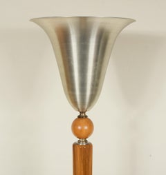 Marbro Moderne Art Deco Torchiere