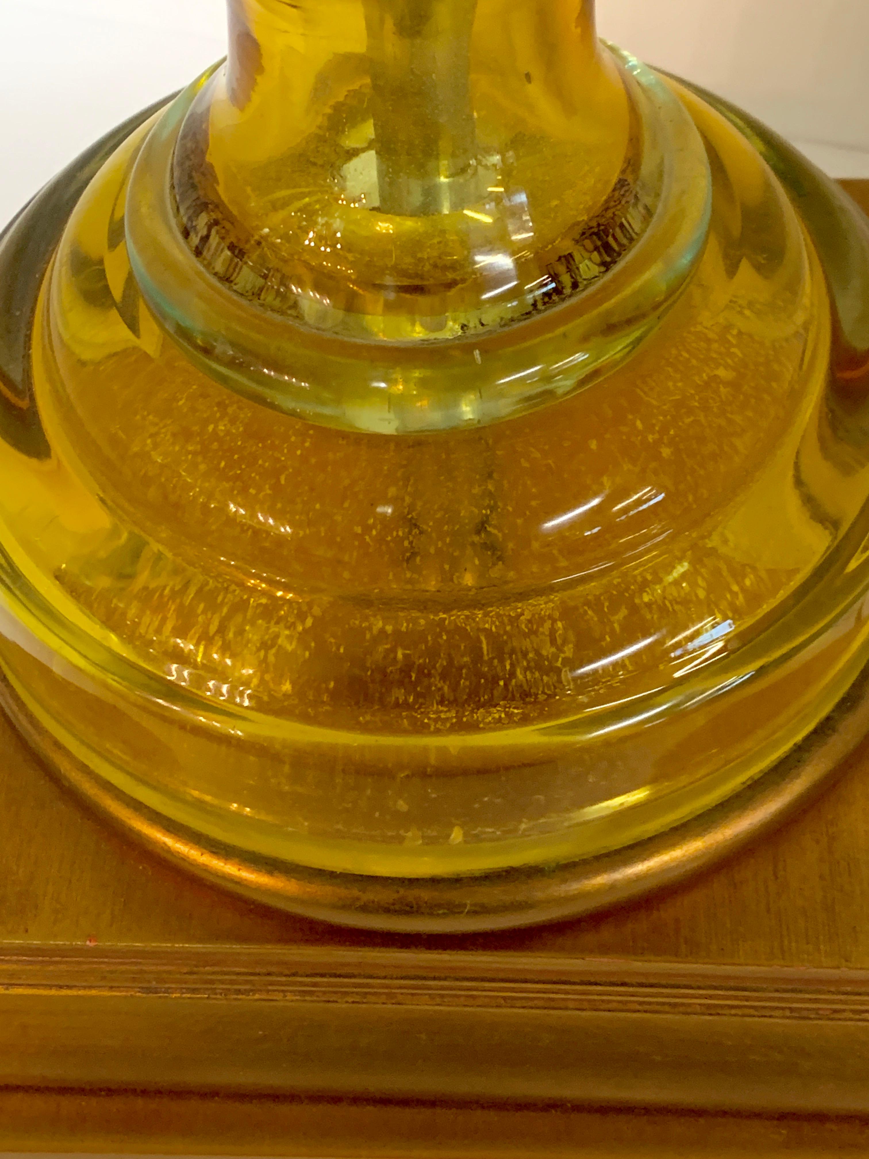 Glass Marbro Seguso Lamp