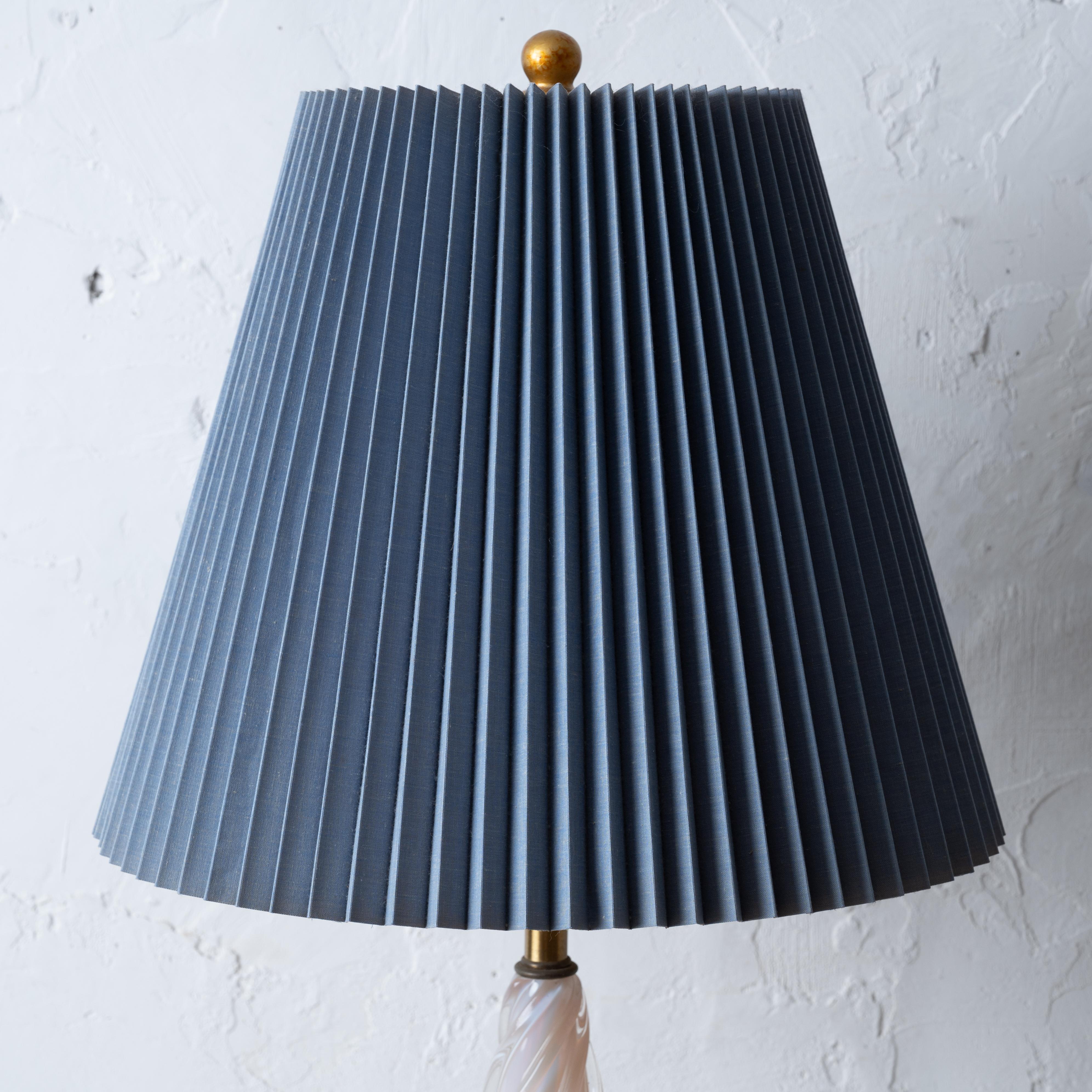 Lampe en verre Murano Seguso, 1960s en vente 1