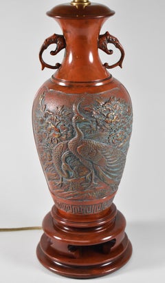 Lámpara de mesa Marbro Pavos reales chinos