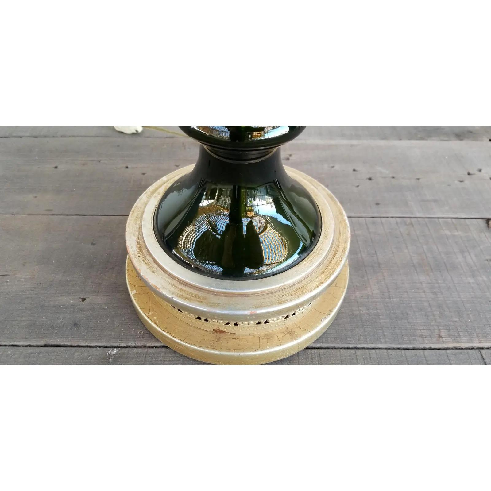 Lampe à poser en verre tourné Marbro Bon état - En vente à Fulton, CA