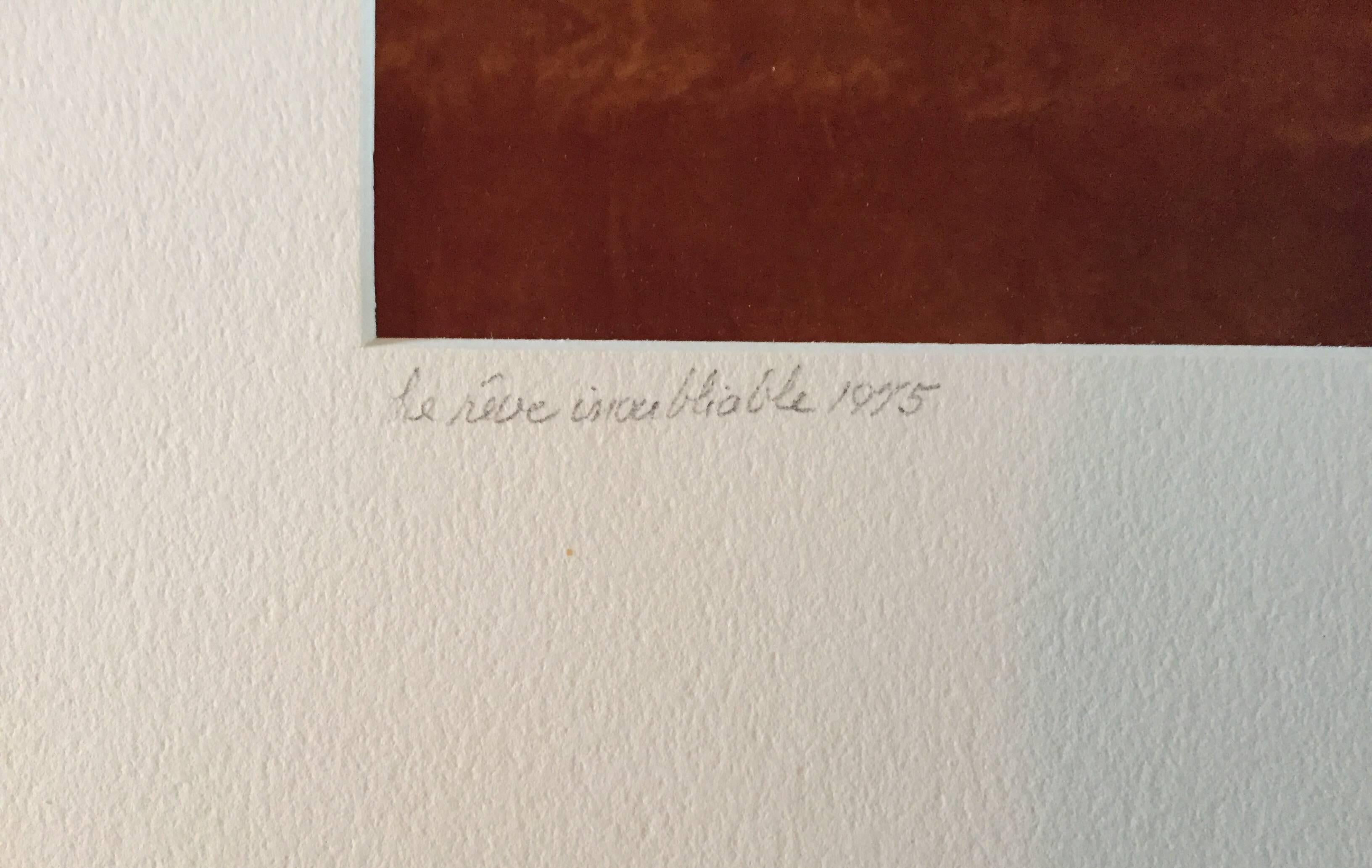 Untitled - Beige Landscape Photograph by Marc Andre Cossette