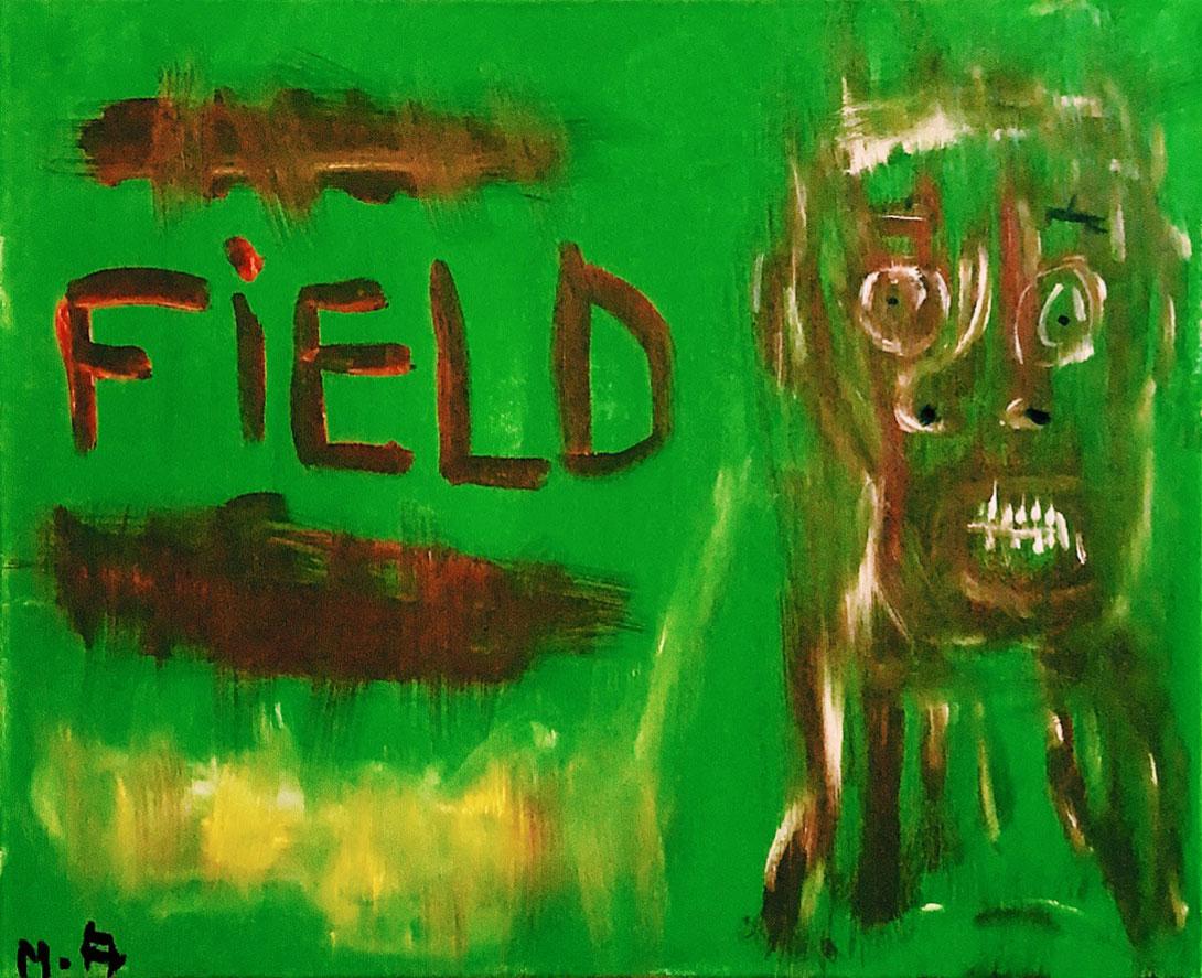 Marc Andre Portrait Painting - Untitled (Field)