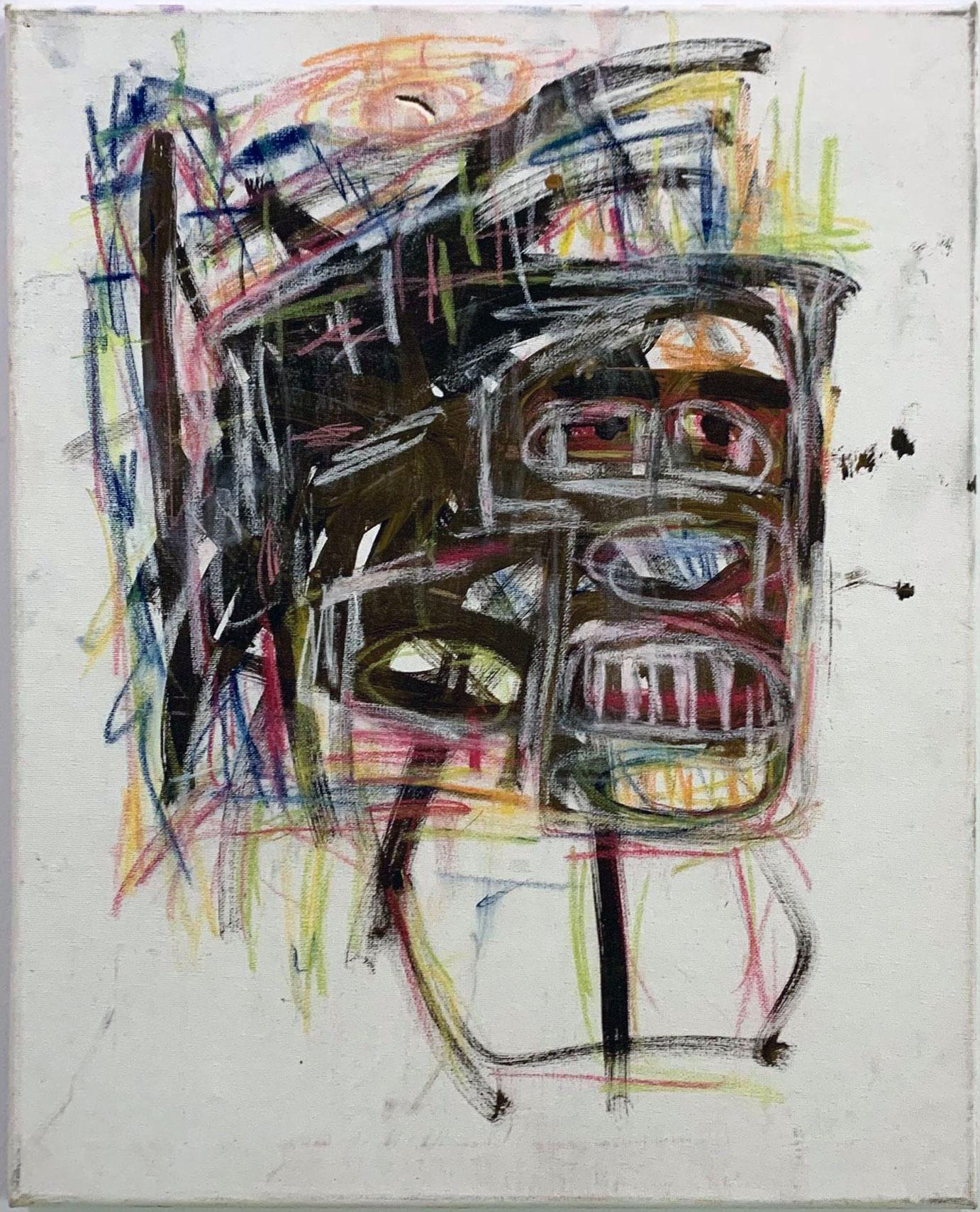 Marc Andre Portrait Painting - Untitled (Head)