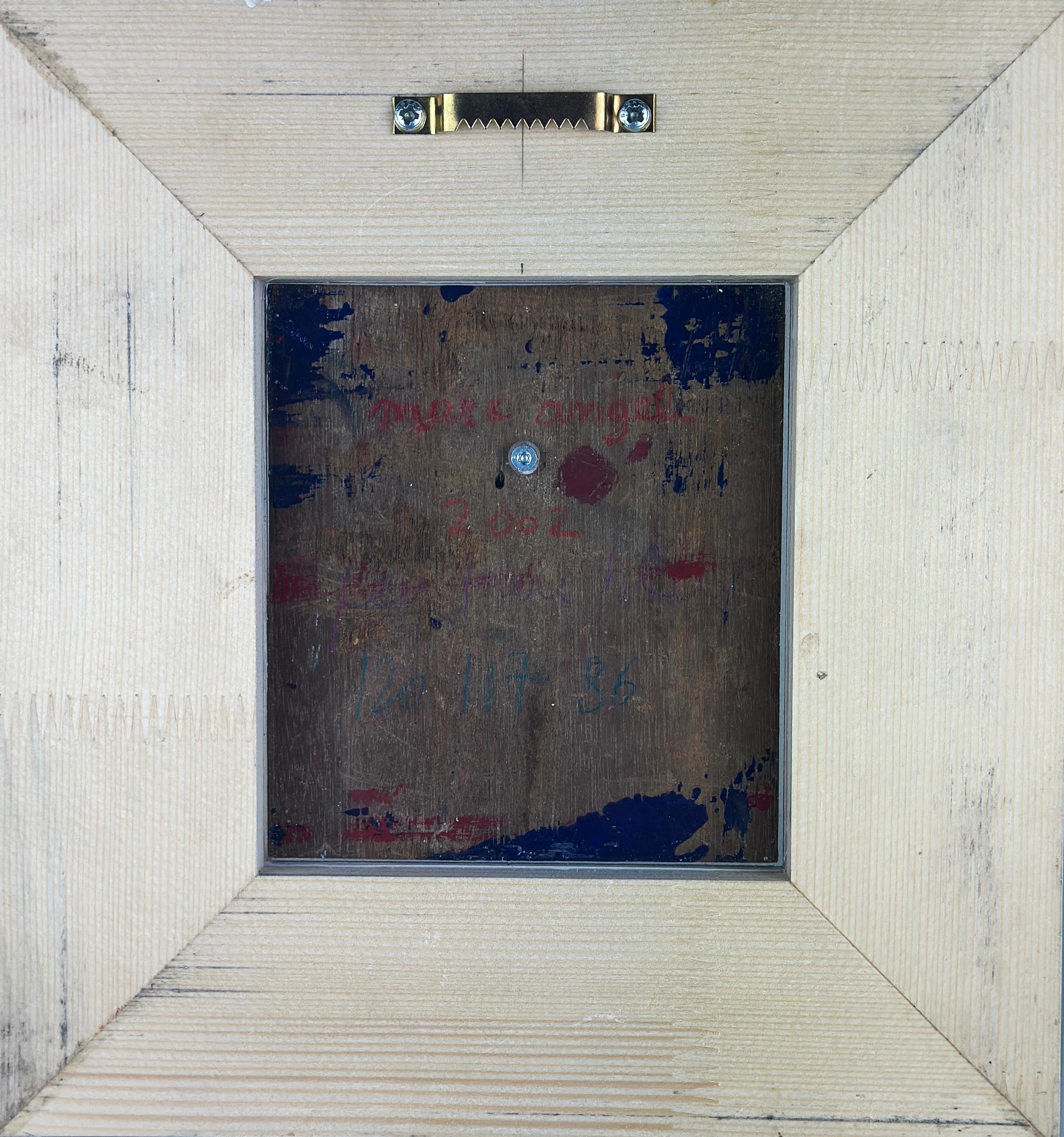 Peinture Bleue 2002 Begian Artist Marc Angeli Monochrom Contemporary For Sale 2