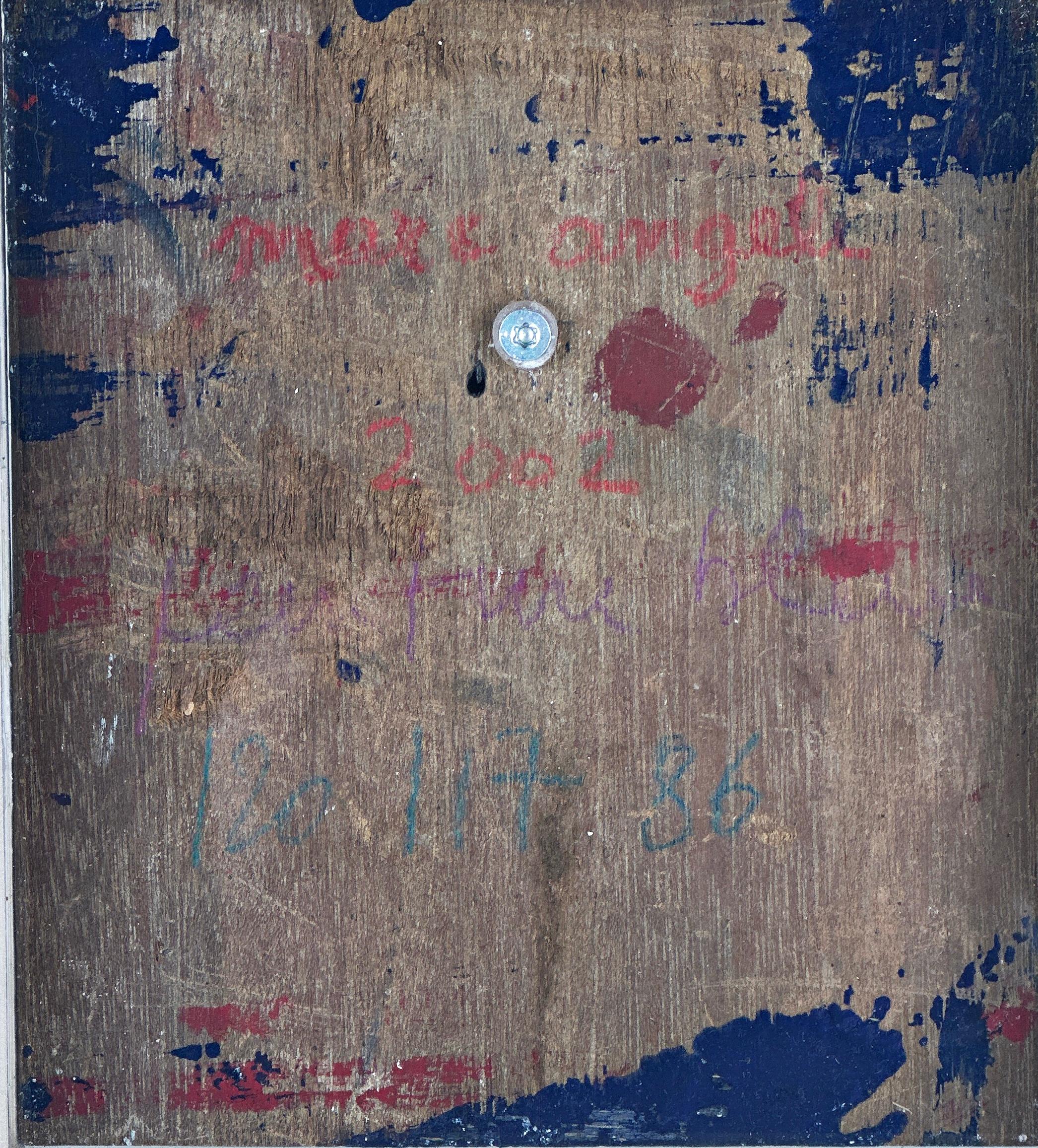 Peinture Bleue 2002 Begian Artist Marc Angeli Monochrom Contemporary For Sale 3