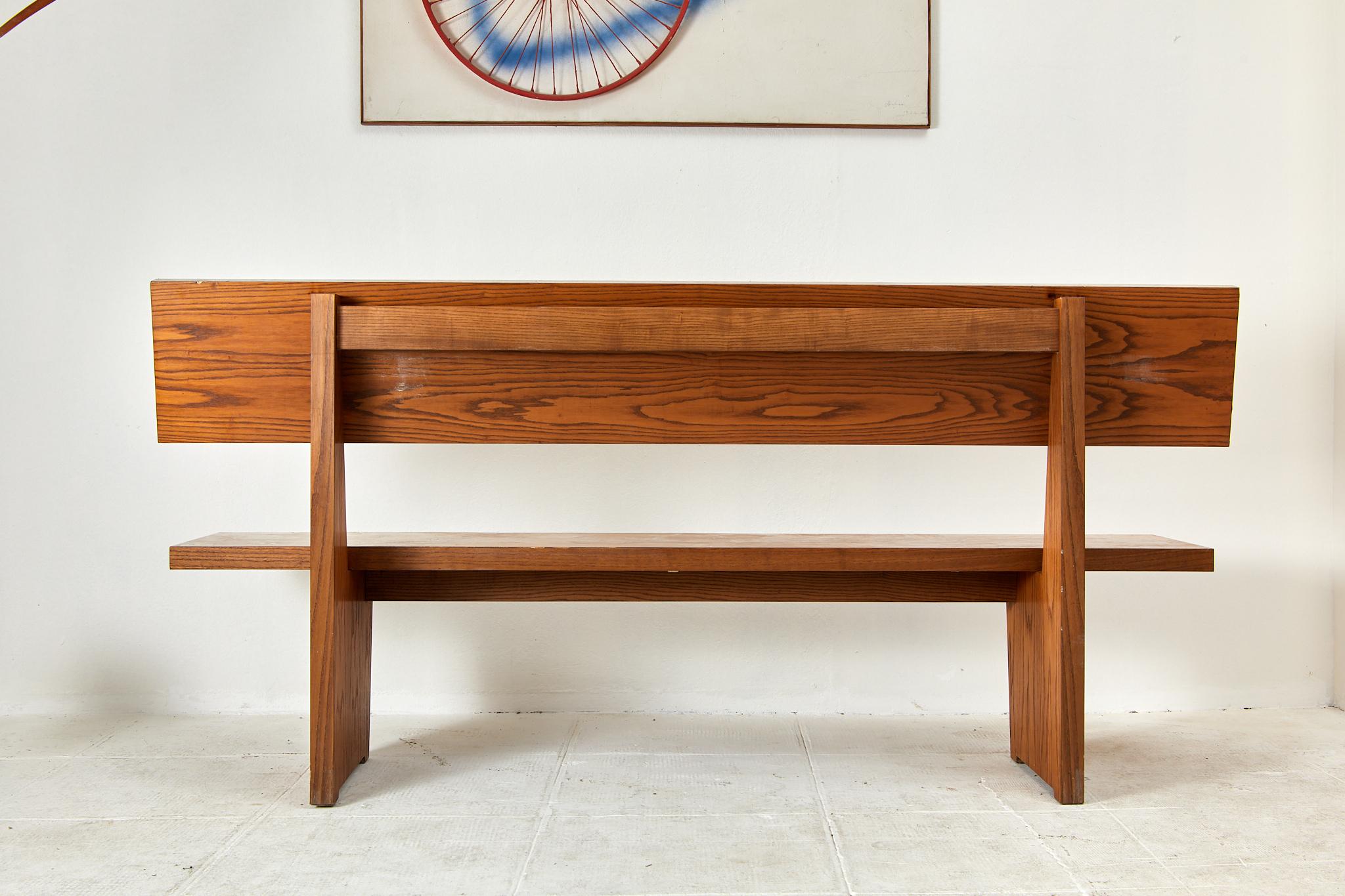 Marc Appel (1925-1985) and Jan Welslau (1922-2012), set of seven benches. For Sale 4