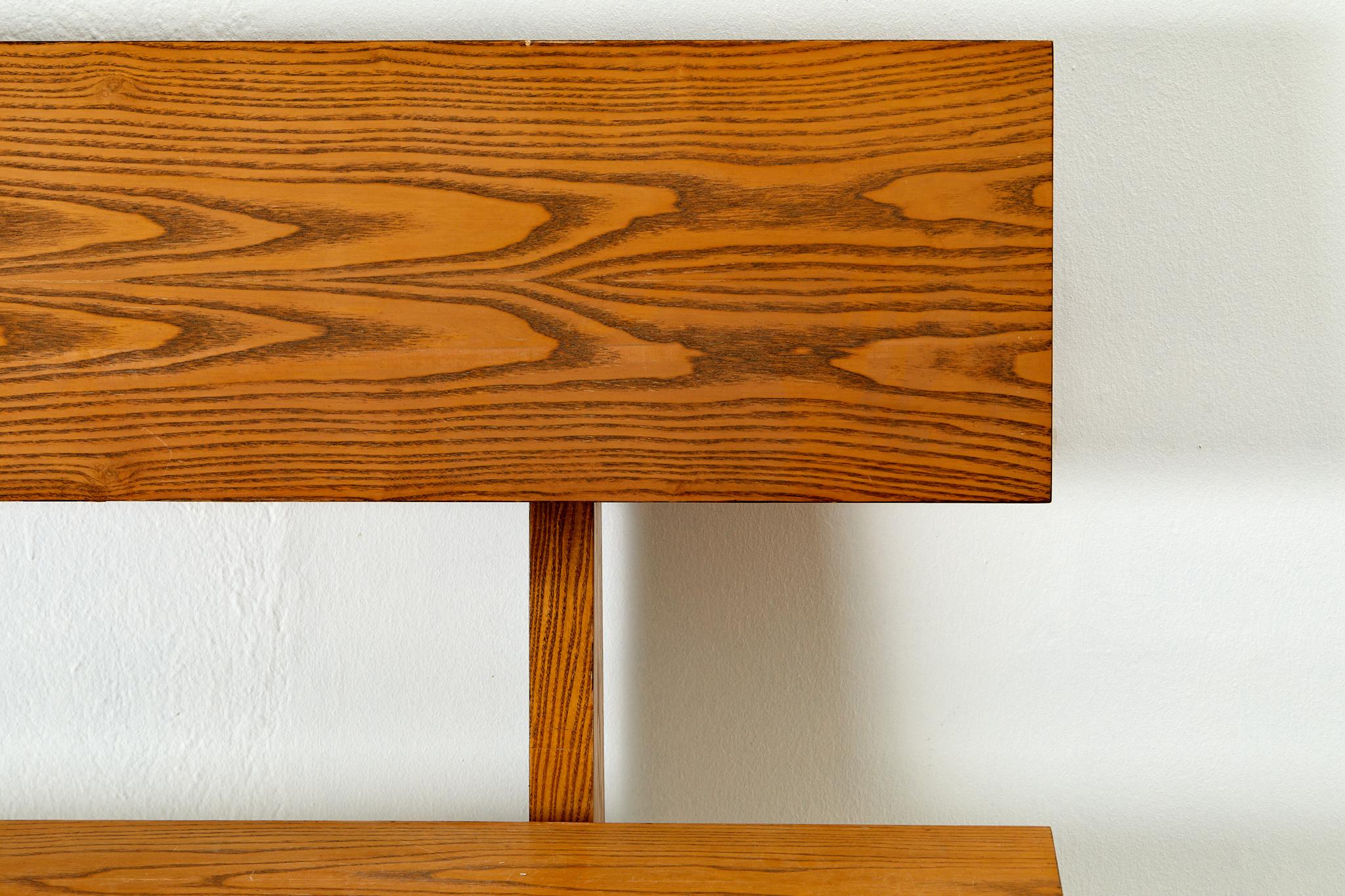 Marc Appel (1925-1985) and Jan Welslau (1922-2012), set of seven benches. For Sale 1