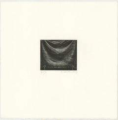 Marc Balakjian (1940-2017) - Signiert 1983 Mezzotint, Stoffstudie