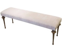 Marc Bankowsky Bench with Bronze Feet, France, Contemporary Work