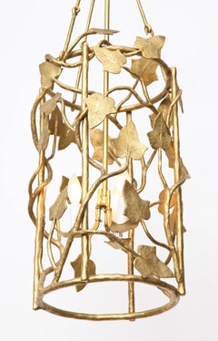 Marc Bankowsky, Feuilles De Lierre, Bronze Lantern, France, 2013