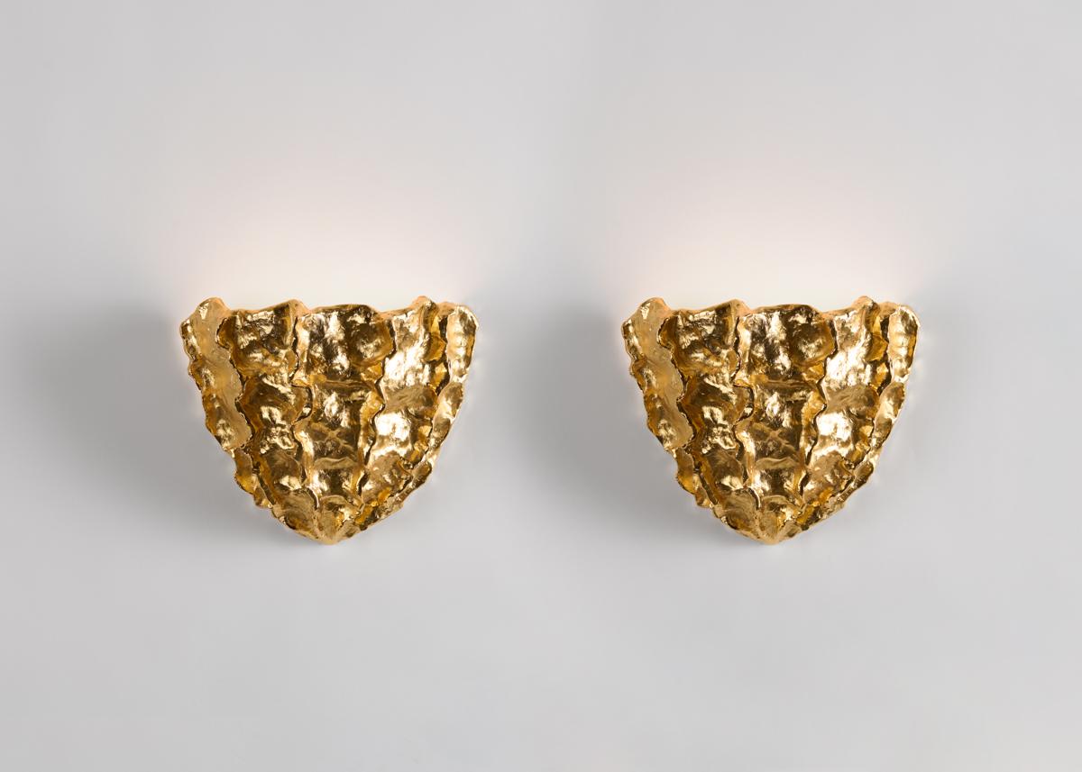 A new version of Bankowksy's classic Méduse sconce cast in gilt bronze.

A designer and decorator for the past 20 years, Marc Bankowsky creates uniquely beautiful furniture and accessories. In addition to a custom suite of furniture and