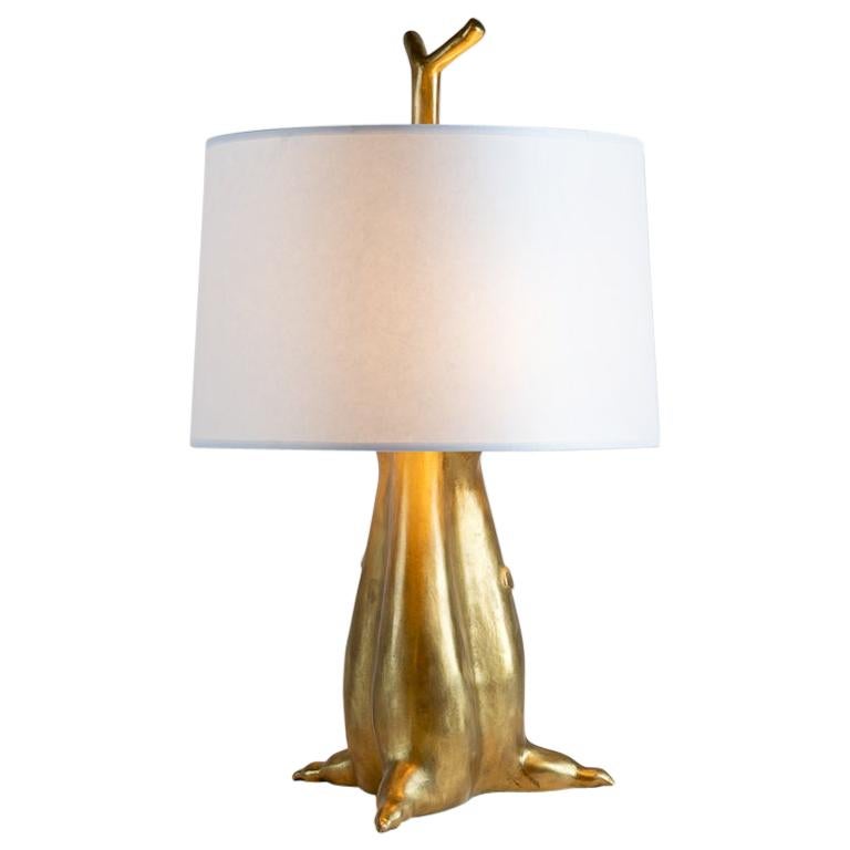 Marc Bankowsky, "Miss Baobab" Bronze Table Lamp, France, 2007 For Sale