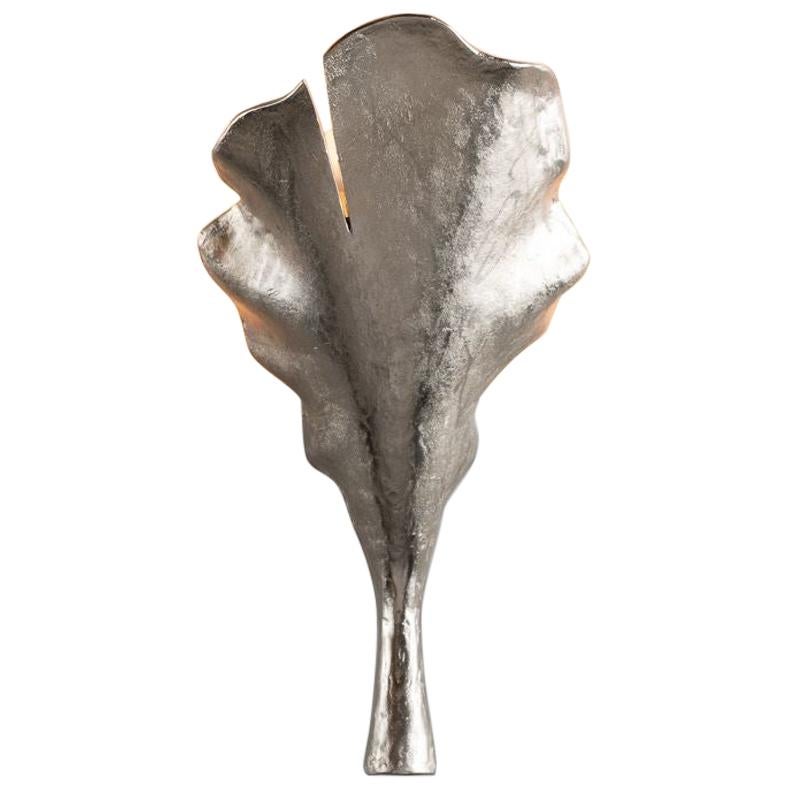 Marc Bankowsky, New Leaf, Nickel Bronze Sconce, France, 2007