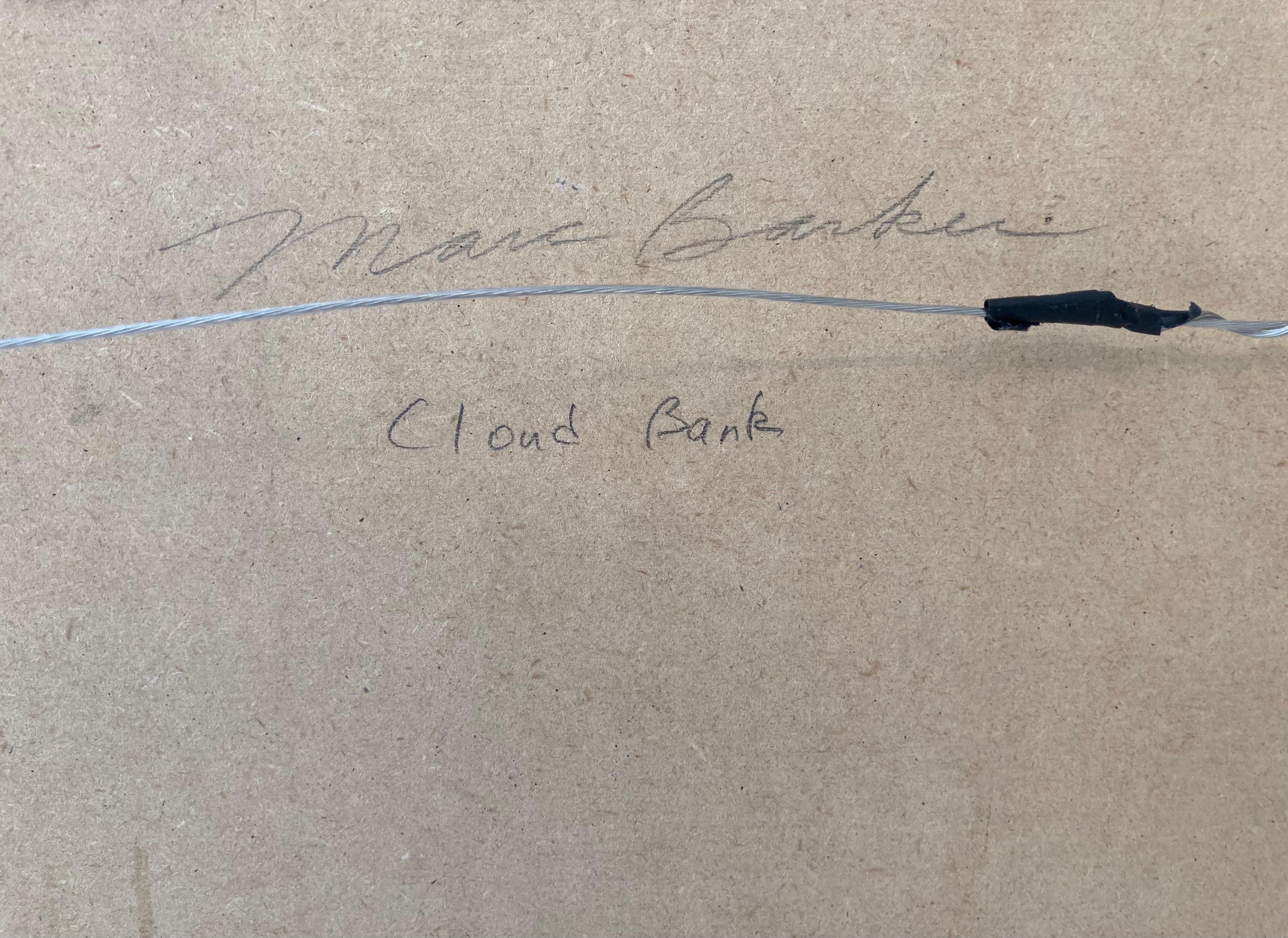 « Cloud Bank », de Marc Barker, peinture à l'huile sur panneau en vente 2