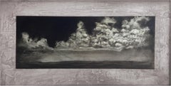 'Cloud Bank, ' by Marc Barker, Oil on Panel Painting