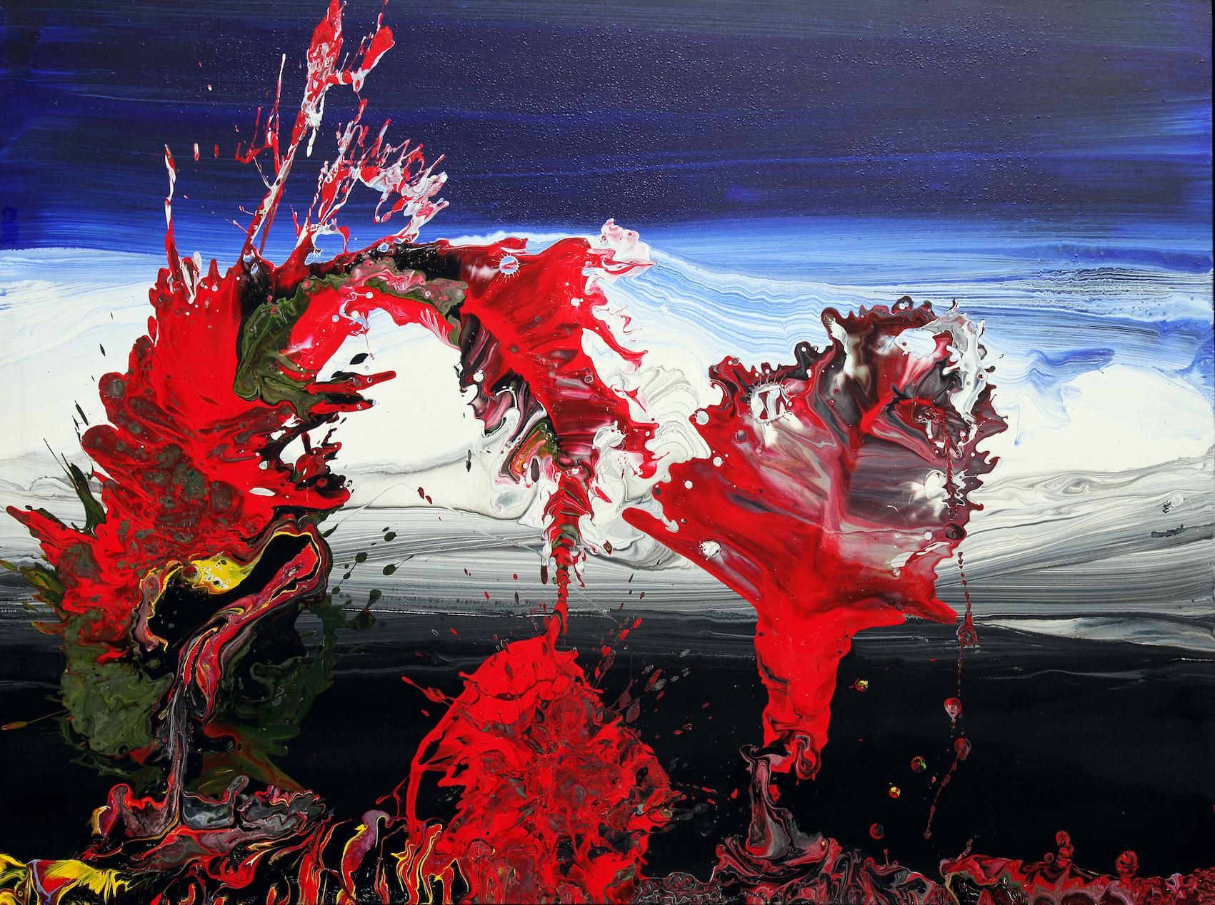 French Contemporary Art by Marc Beaufrere - Émergence de la Couleur N°2