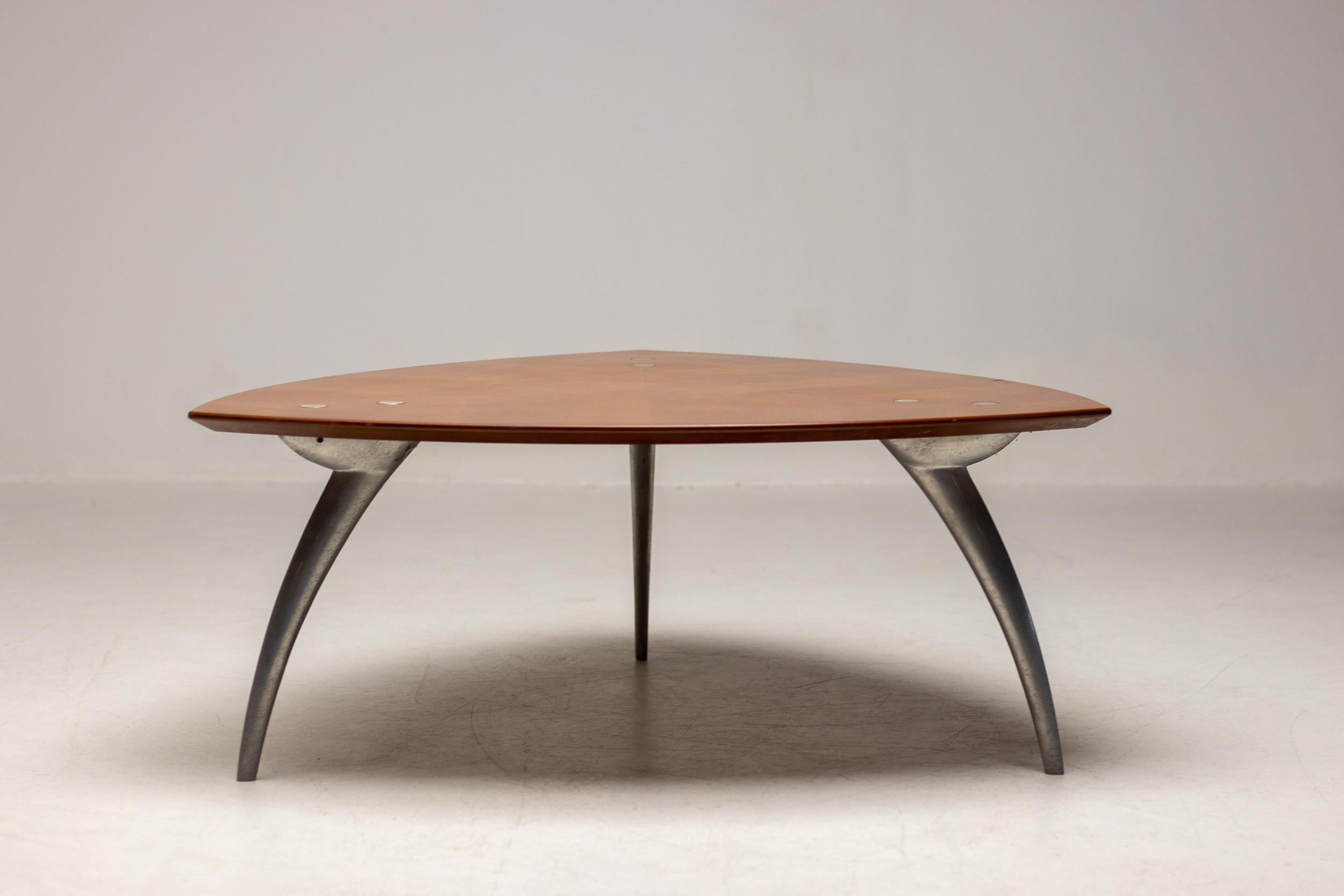 Italian Marc Berthier “Tucano” Coffee Table, 1990s For Sale