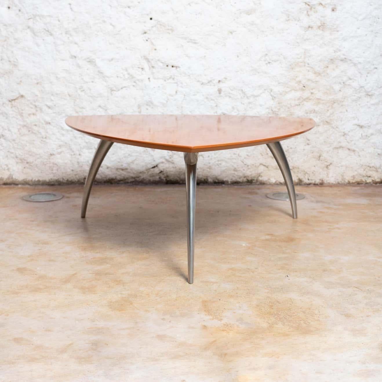 Table designed by Marc Berthier in 1990    Manufactured by Magis    About the designer:  Marc Berthier’s career spans over 55 years in the international design industry. He played a central role in transforming France’s design culture and has guided