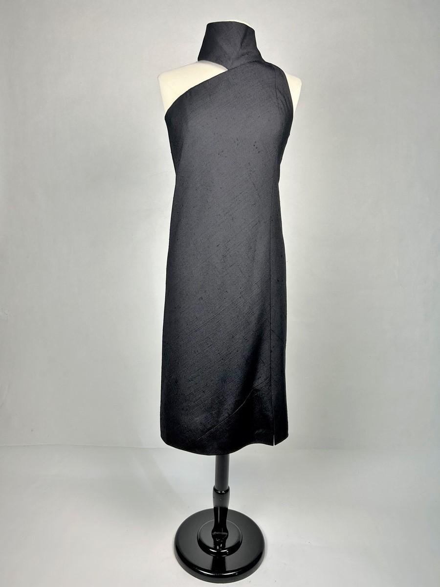 Marc Bohan for Christian Dior Couture little black dress Spring Summer 1966 In Good Condition In Toulon, FR