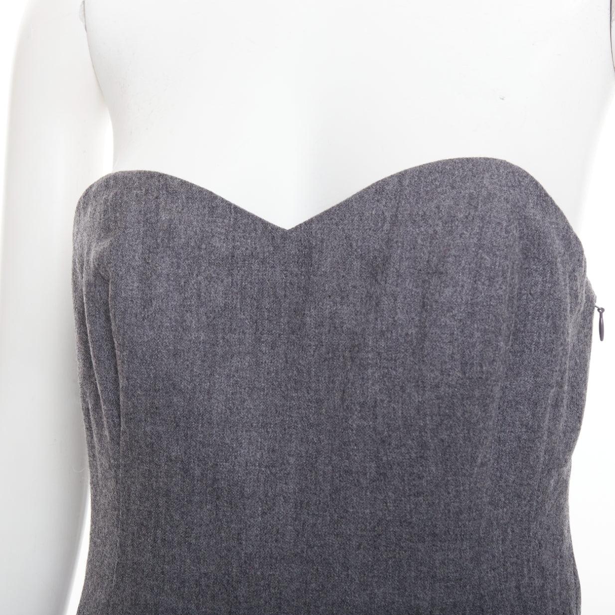 MARC BY MARC JACOBS 2008 Revolution laine verte robe à bretelles plissée US2 S en vente 2