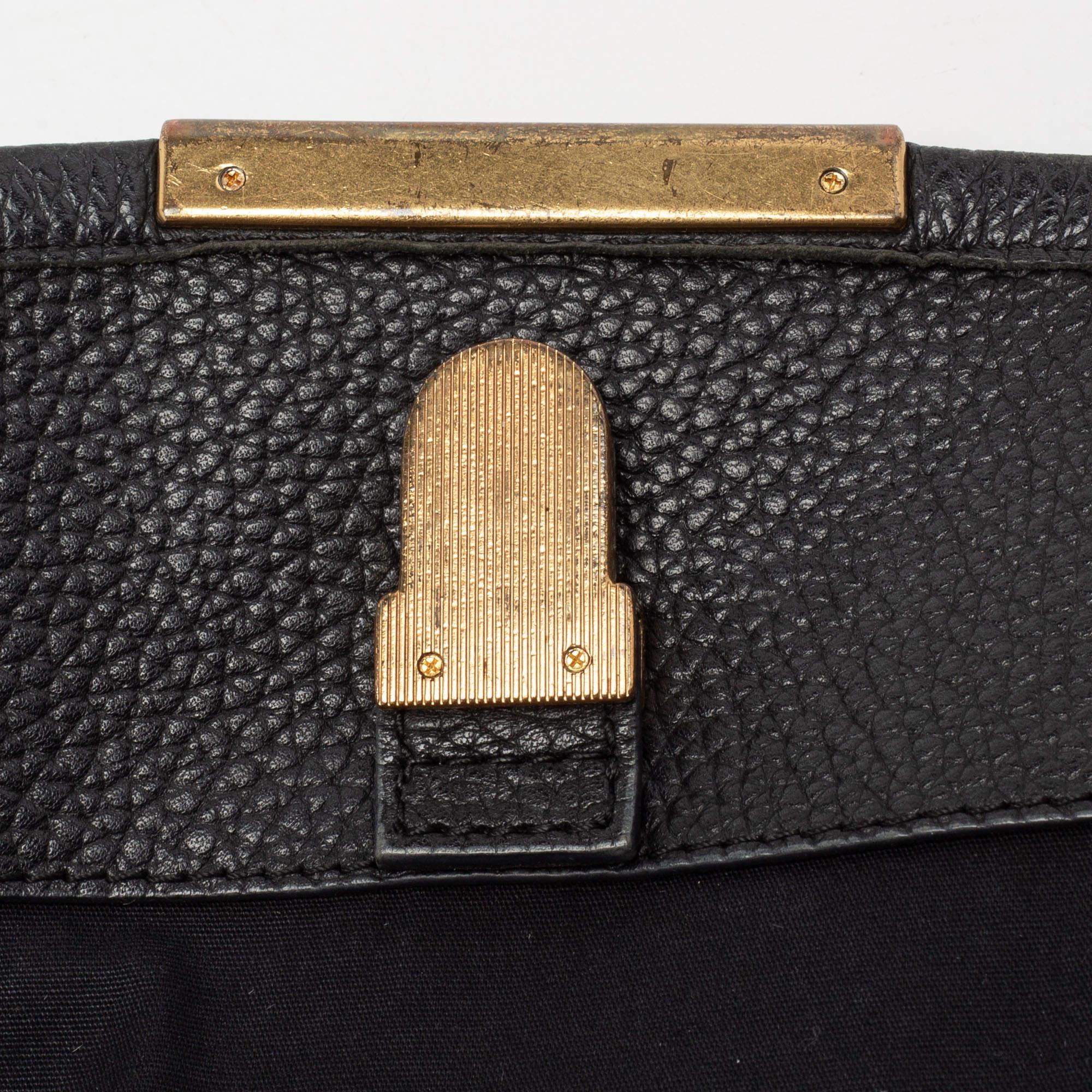 Marc by Marc Jacobs Black /Brown Leather Top Handle Bag 2