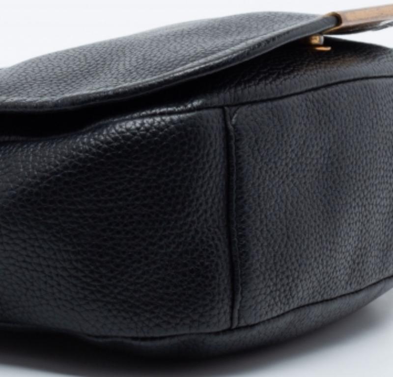 Marc by Marc Jacobs Sac à main en cuir noir /brun en vente 1
