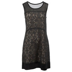 Marc by Marc Jacobs Schwarzes Spitzen-Minikleid Größe XS