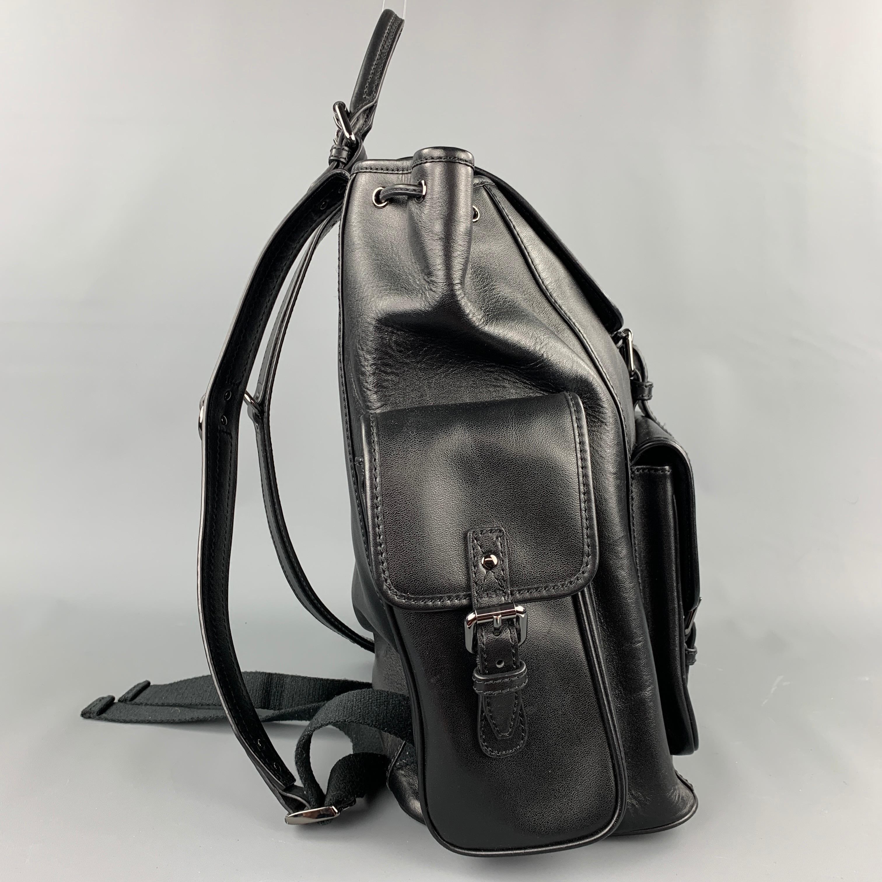 MARC by MARC JACOBS Schwarzer Leder-Rucksack im Zustand „Gut“ in San Francisco, CA