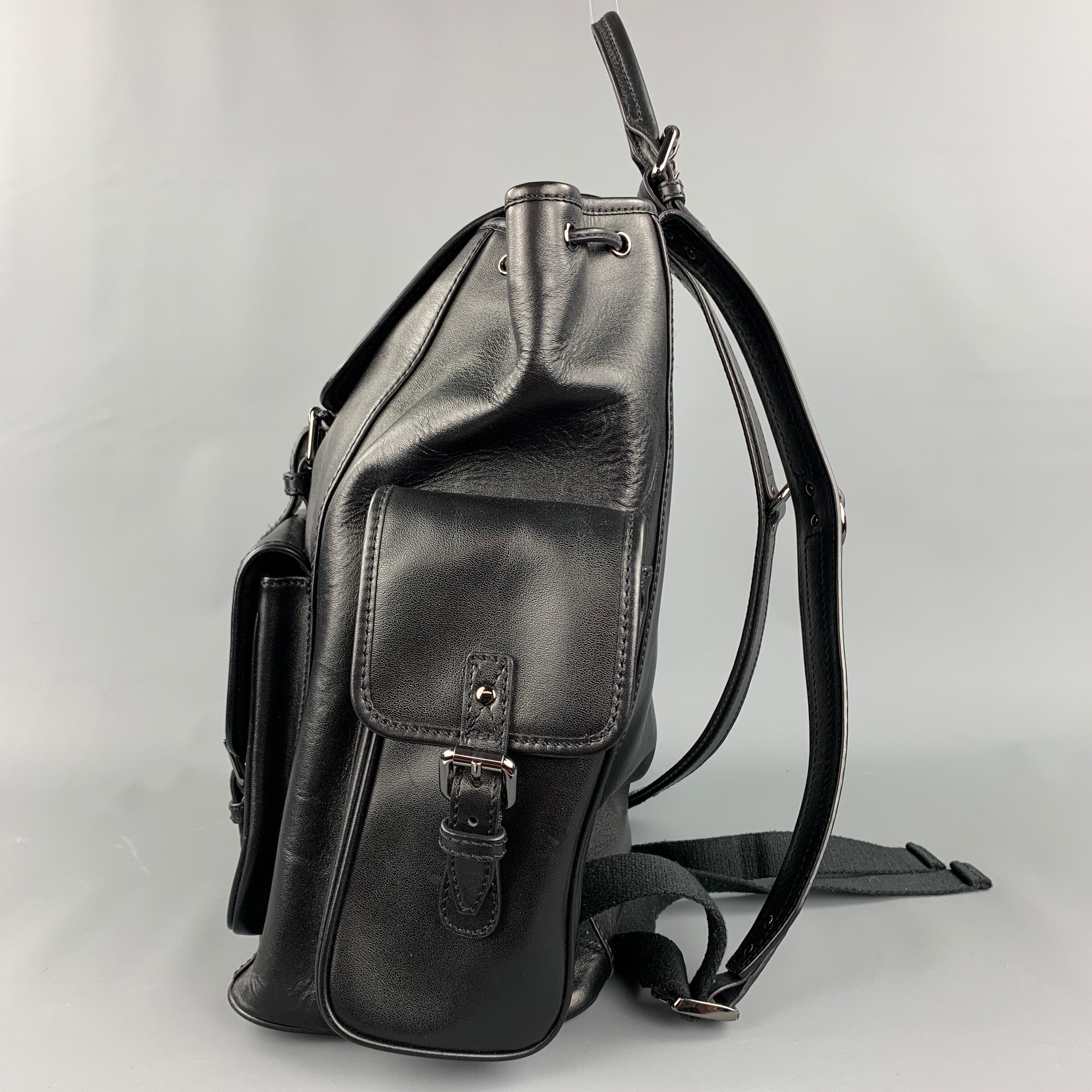 MARC by MARC JACOBS Schwarzer Leder-Rucksack Herren