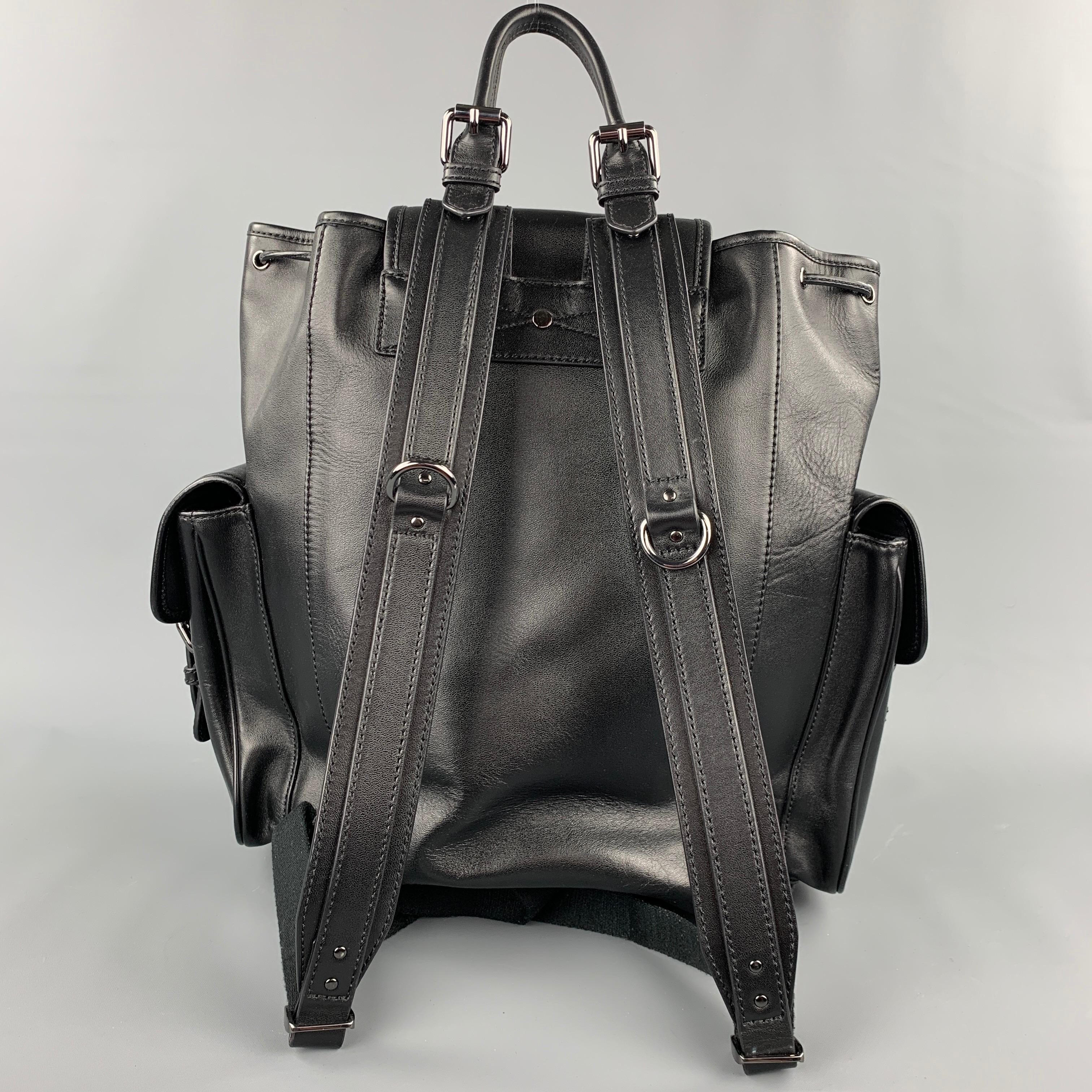 MARC by MARC JACOBS Schwarzer Leder-Rucksack 1