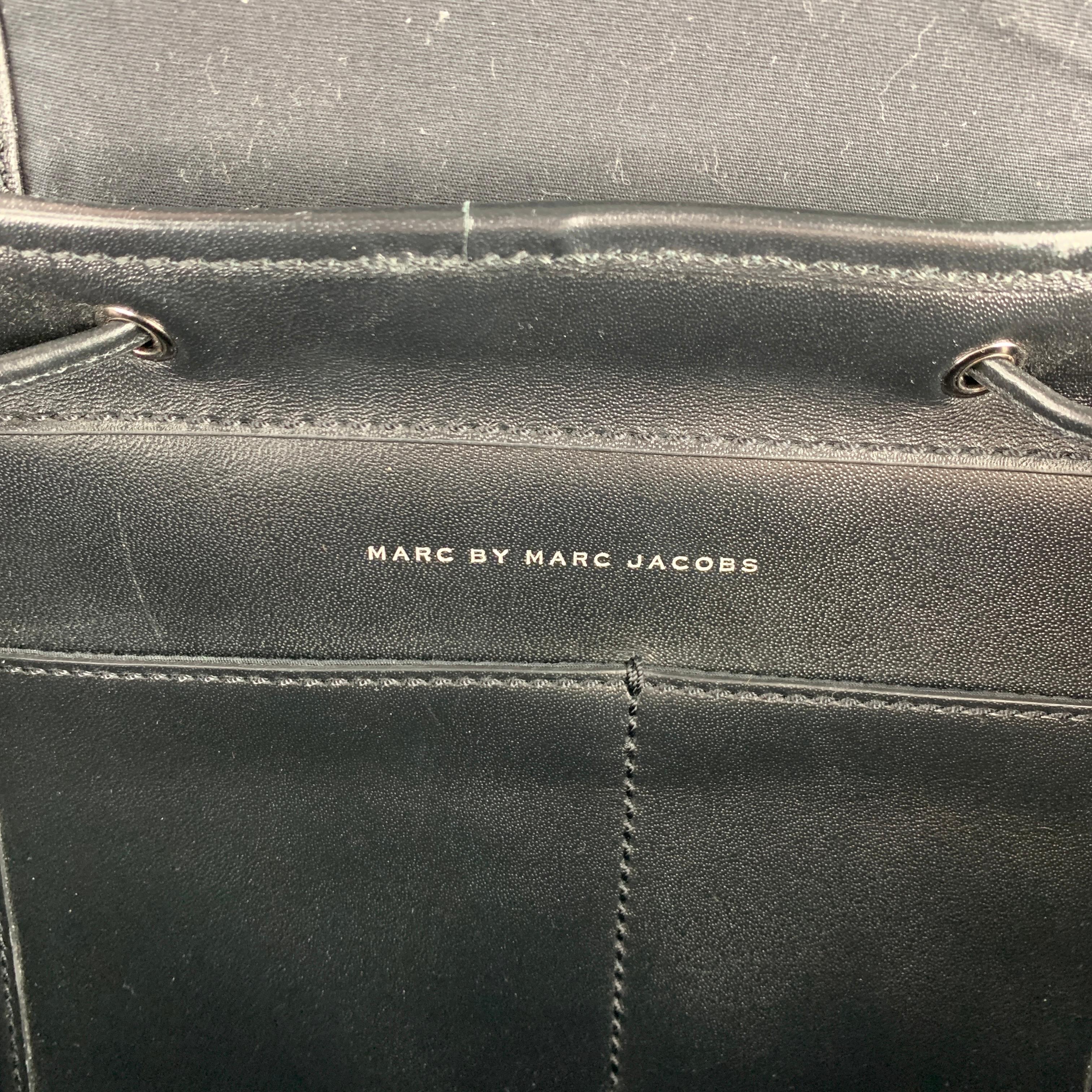 MARC by MARC JACOBS Schwarzer Leder-Rucksack 3