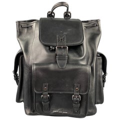 MARC by MARC JACOBS Black Leather Backpack