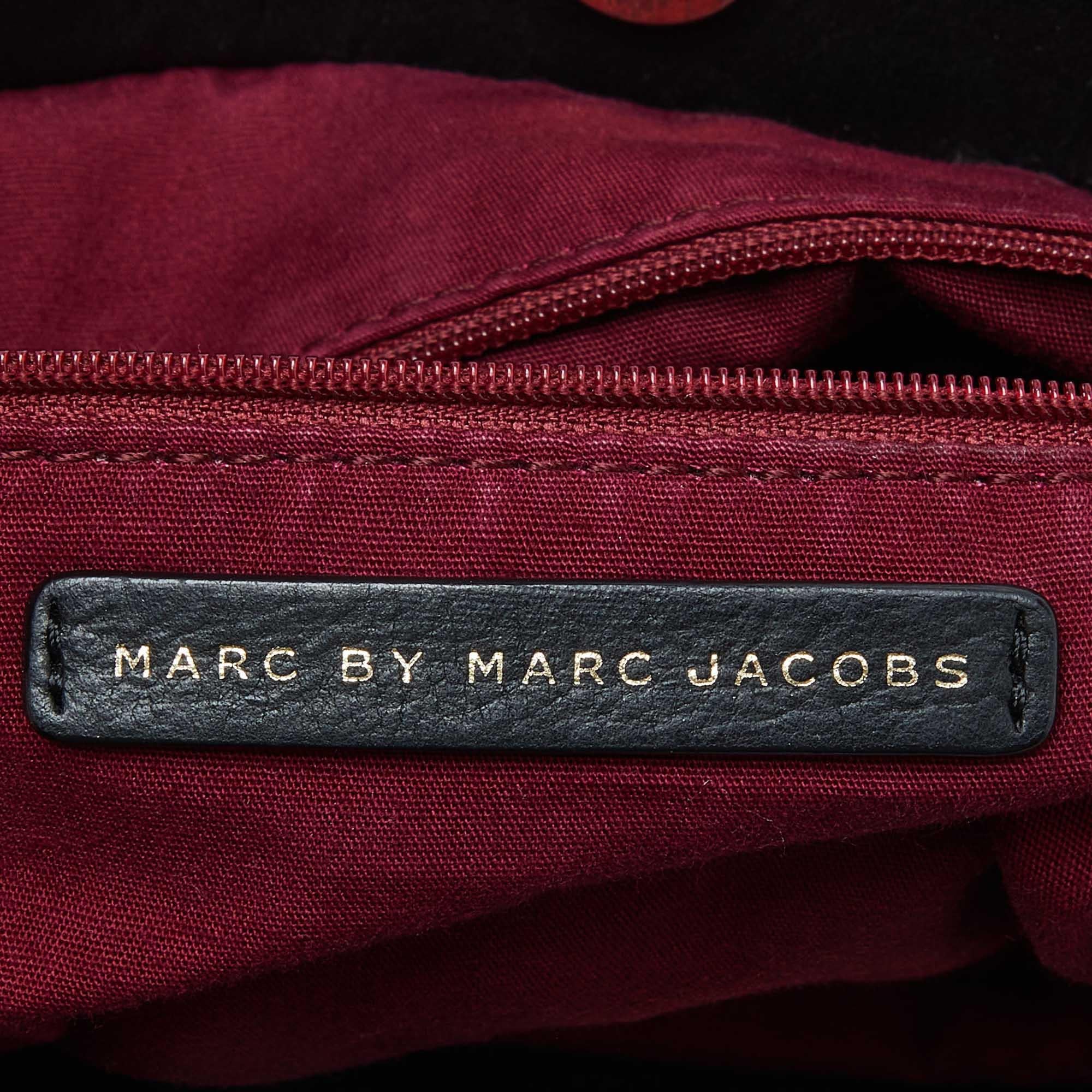 Marc by Marc Jacobs Black Leather Marchive Tote 4