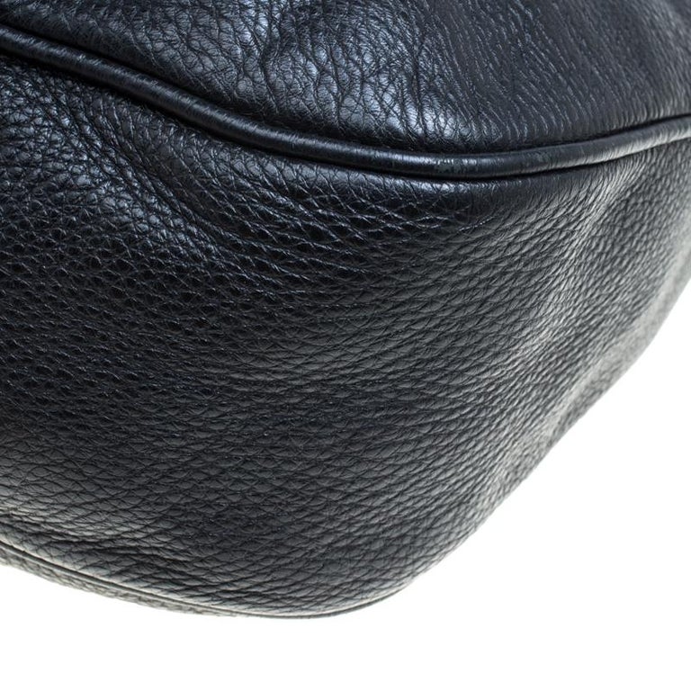 Marc by Marc Jacobs Black Leather Top Handle Bag For Sale at 1stDibs