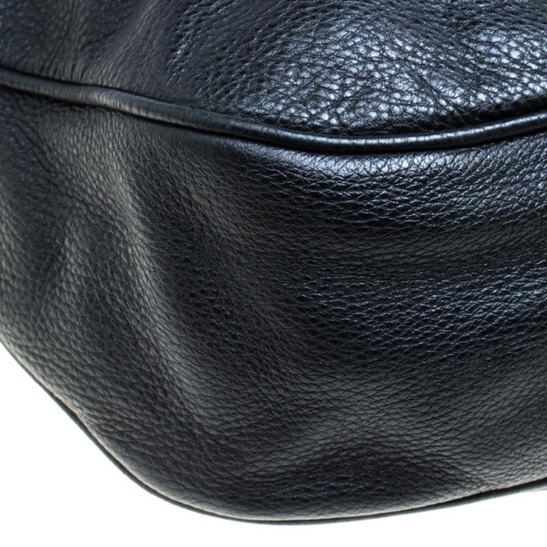 Marc by Marc Jacobs Black Leather Top Handle Bag For Sale at 1stDibs