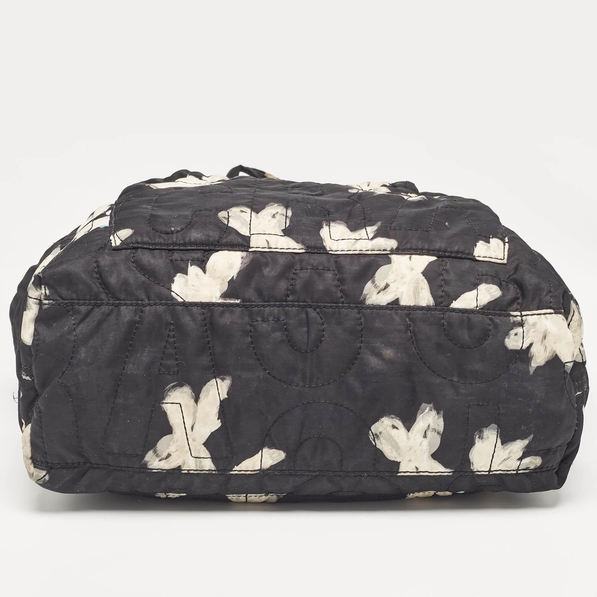 Marc by Marc Jacobs Black Nylon Pretty Tate Tote For Sale 5