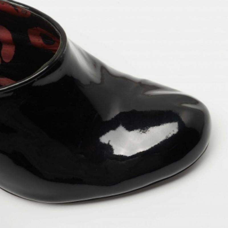Marc By Marc jacobs - Stivaletti in pelle verniciata nera - Taglia 39,5 in vendita 2