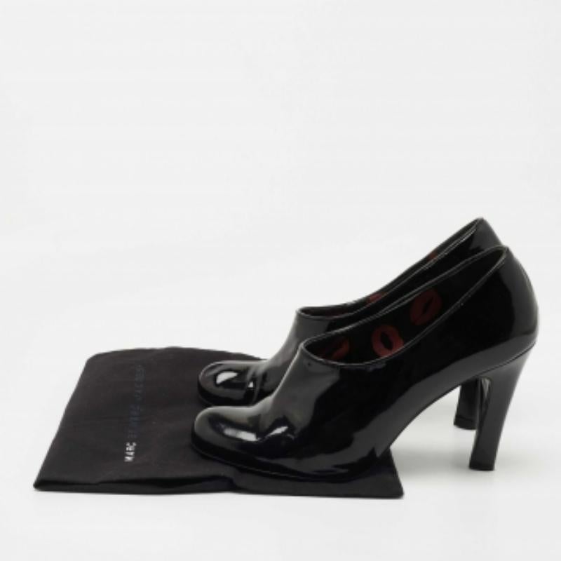 Marc By Marc jacobs - Stivaletti in pelle verniciata nera - Taglia 39,5 in vendita 4