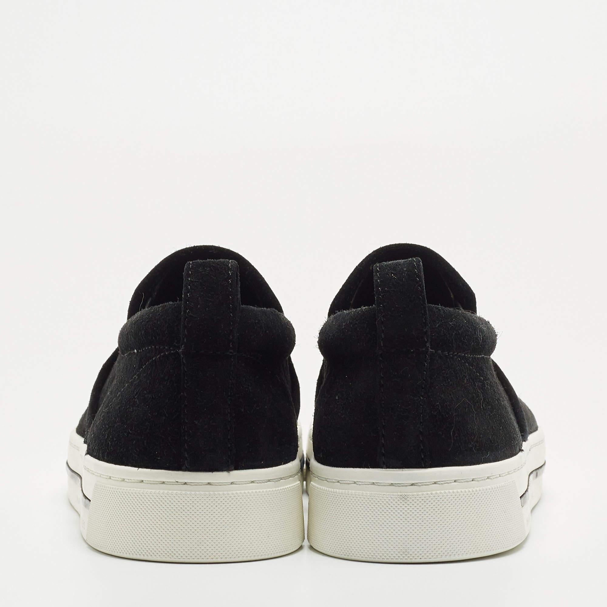 Marc By Marc Jacobs Black Suede GRRL Slip On Sneakers Size 37 For Sale 1