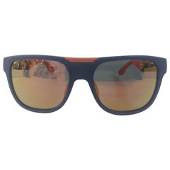 Marc by Marc Jacobs - Lunettes de soleil bleues et orange, neuves avec étiquettes